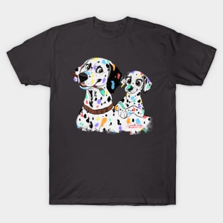 Painted Dalmatians T-Shirt